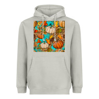 Moon Dust fall pumpkin seamless pattern Heavyweight Hoodie - BundleAndBundleShop