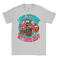 Moon Dust i hate everyone but coffee helps Classic Tee - Zillion Design Studio