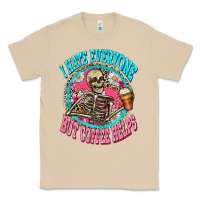Mushroom i hate everyone but coffee helps Classic Tee - Zillion Design Studio