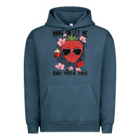 Pigment Midnight Navy hang on let me girl math this Urban Hoodie - MaliasSmallBusiness