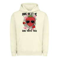 Pigment Pistachio hang on let me girl math this Urban Hoodie - MaliasSmallBusiness