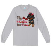 Moon Dust my valentine has paws Long Sleeve Tee - RanaPortraitStore
