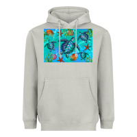 Moon Dust Turtle Seashells Starfish Heavyweight Hoodie - Artiststas