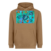 Toasted Coconut Turtle Seashells Starfish Heavyweight Hoodie - Artiststas