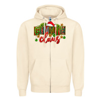 Sandshell Christmas gimmie claus Zipper Hoodie - FaDigitalArtStudio