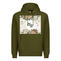 Army Green best garandma ever Premium Hoodie - MaliasSmallBusiness