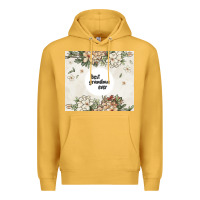 Mustard best garandma ever Premium Hoodie - MaliasSmallBusiness