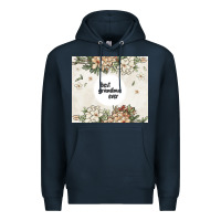 Navy best garandma ever Premium Hoodie - MaliasSmallBusiness