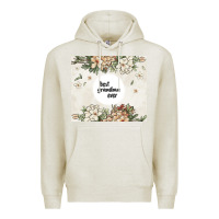 Oatmeal Heather best garandma ever Premium Hoodie - MaliasSmallBusiness