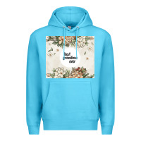 Ocean Blue best garandma ever Premium Hoodie - MaliasSmallBusiness