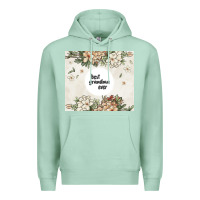 Seafoam best garandma ever Premium Hoodie - MaliasSmallBusiness