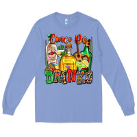 Colony Blue cinco de drinko Long Sleeve Tee - Zillion Design Studio