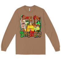 Toasted Coconut cinco de drinko Long Sleeve Tee - Zillion Design Studio