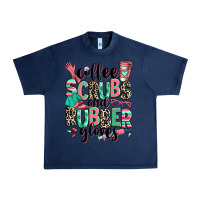 Navy coffee scrubs and rubber gloves Urban Heavy Tee - RanaPortraitStore
