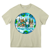 Mossy merry christmas Heavy Core Tee - CowhideDigitalArt
