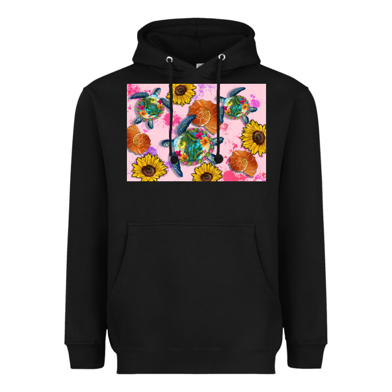 Sunflowers Turtle Heavyweight Hoodie by Artiststas | Teevron