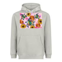 Moon Dust Sunflowers Turtle Heavyweight Hoodie - Artiststas