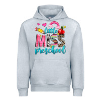 Heather Grey little miss preschool Urban Hoodie - NancyCooperArtShop