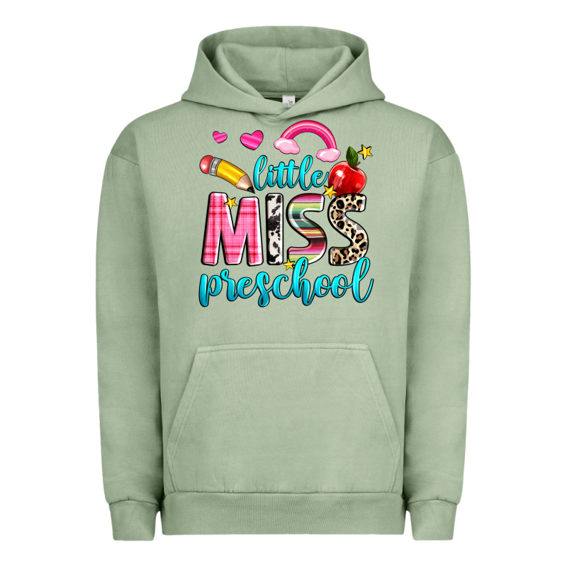 Little Miss Preschool Urban Hoodie by NancyCooperArtShop | Teevron