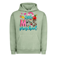 Pigment Oil Green little miss preschool Urban Hoodie - NancyCooperArtShop