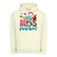 Pigment Pistachio little miss preschool Urban Hoodie - NancyCooperArtShop