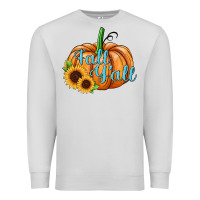 Dove Grey fall y'all pumpkin Premium Sweatshirt - JahusDesignShop