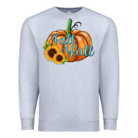 Heather Grey fall y'all pumpkin Premium Sweatshirt - JahusDesignShop