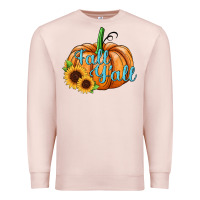 Pale Pink fall y'all pumpkin Premium Sweatshirt - JahusDesignShop