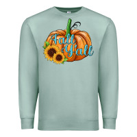 Seafoam fall y'all pumpkin Premium Sweatshirt - JahusDesignShop