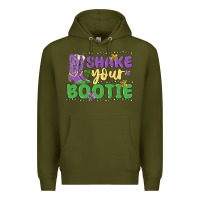 Army Green shake your bootie Premium Hoodie - MaliasSmallBusiness