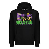 Black shake your bootie Premium Hoodie - MaliasSmallBusiness