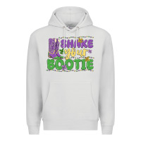 Dove Grey shake your bootie Premium Hoodie - MaliasSmallBusiness