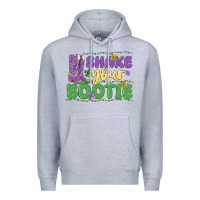 Heather Grey shake your bootie Premium Hoodie - MaliasSmallBusiness