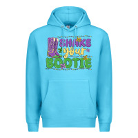 Ocean Blue shake your bootie Premium Hoodie - MaliasSmallBusiness
