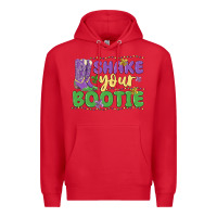 Red shake your bootie Premium Hoodie - MaliasSmallBusiness