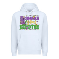 White shake your bootie Premium Hoodie - MaliasSmallBusiness