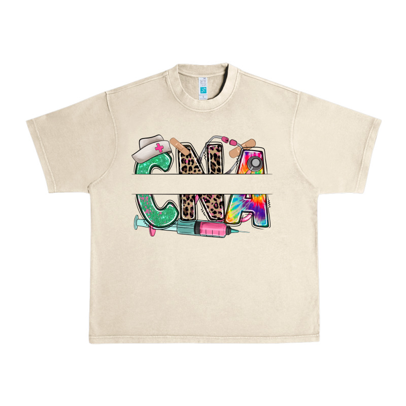 Custom Name Cna Nurse Urban Heavy Tee by RanaPortraitStore | Teevron