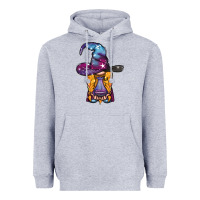 Heather Grey witch gnome with poison Heavyweight Hoodie - BundleAndBundleShop