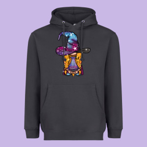 Witch Gnome With Poison Heavyweight Hoodie Designed By Bundleandbundleshop