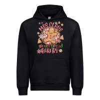 Black mrs claus gingerbread bakery Urban Hoodie - MaliasSmallBusiness