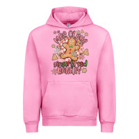 Fuchsia Pink mrs claus gingerbread bakery Urban Hoodie - MaliasSmallBusiness