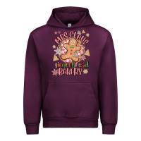Mauve Wine mrs claus gingerbread bakery Urban Hoodie - MaliasSmallBusiness