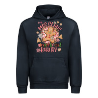 Navy mrs claus gingerbread bakery Urban Hoodie - MaliasSmallBusiness
