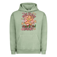 Pigment Oil Green mrs claus gingerbread bakery Urban Hoodie - MaliasSmallBusiness