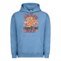 Pigment Pebble Blue mrs claus gingerbread bakery Urban Hoodie - MaliasSmallBusiness