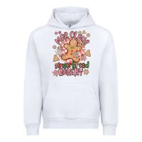 White mrs claus gingerbread bakery Urban Hoodie - MaliasSmallBusiness