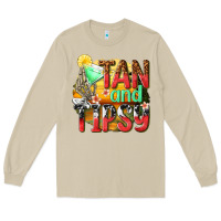 Mushroom tan and tipsy Long Sleeve Tee - texasbilliewilder