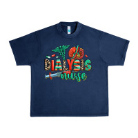 Navy dialysis nurse Urban Heavy Tee - RanaPortraitStore