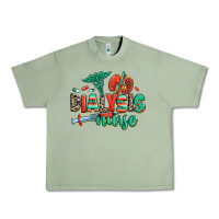 Oil Green dialysis nurse Urban Heavy Tee - RanaPortraitStore
