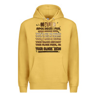Antique Gold never apologize Premium Hoodie - MaliasSmallBusiness